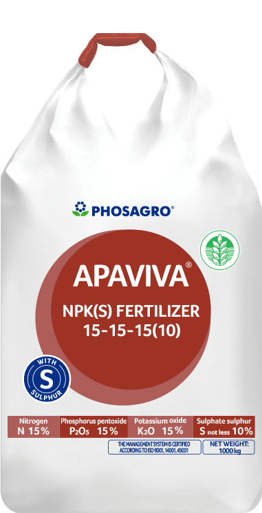Fertilizante complejo universal NPK(SO₃)